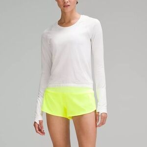 lululemon Speed Up Low-Rise Lined Short 2.5" Highlight Yellow